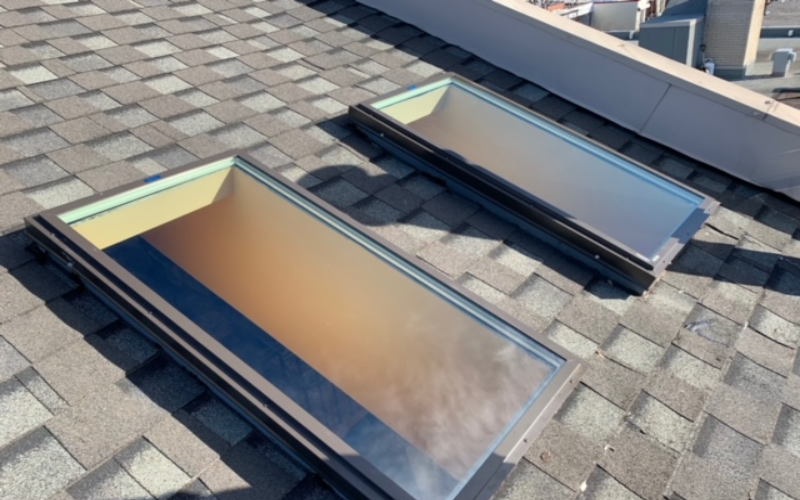 Kirkland Montreal flat glass skylights